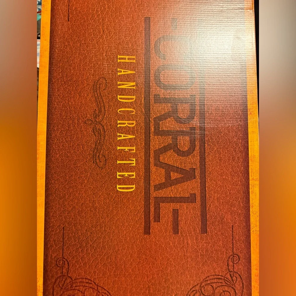 New with Tags in Box Womens 10 Corral White & Gold Embroidered Tall Western Boot - Picture 8 of 11